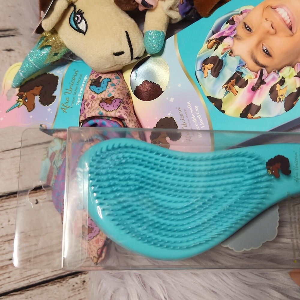 NWT Afro Unicorn Hair Care Bundle - Picture 3 of 6